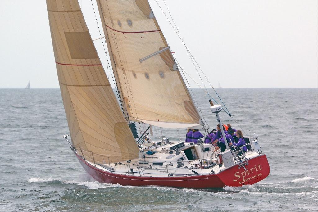 Noahs Sailing Team has chartered the J44 yacht 'Spirit' from the Massachusetts Maritime Academy and will take their place in this highly competitive class with five other J44’s racing for the coveted St. David’s Lighthouse Trophy. © Spectrum Photo